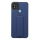 Xiaomi Redmi 9C Kılıf Mega Standlı Silikon - Mavi