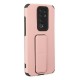 Xiaomi Redmi Note 8 Pro Kılıf Mega Standlı Silikon - Pudra
