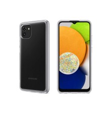 Samsung Galaxy A03 Kılıf Lüx Şeffaf Silikon