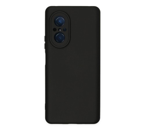 Huawei Nova 9 SE Kılıf Nano içi Kadife Silikon - Siyah Huawei Nova 9 SE Kılıf Nano içi Kadife Silikon - Siyah
