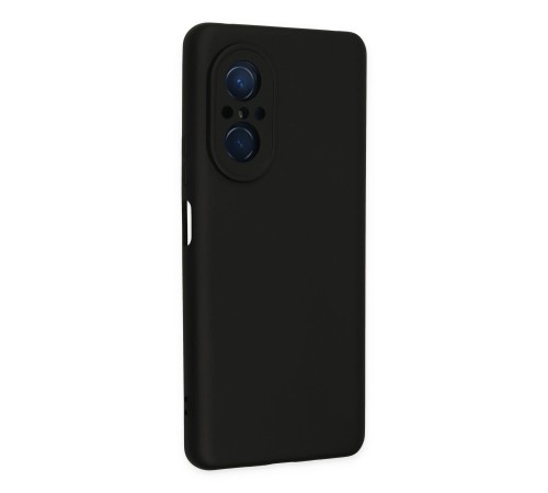 Huawei Nova 9 SE Kılıf Nano içi Kadife Silikon - Siyah Huawei Nova 9 SE Kılıf Nano içi Kadife Silikon - Siyah