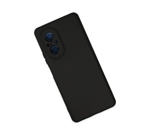 Huawei Nova 9 SE Kılıf Nano içi Kadife Silikon - Siyah Huawei Nova 9 SE Kılıf Nano içi Kadife Silikon - Siyah