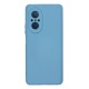Huawei Nova 9 SE Kılıf Nano içi Kadife Silikon - Mavi
