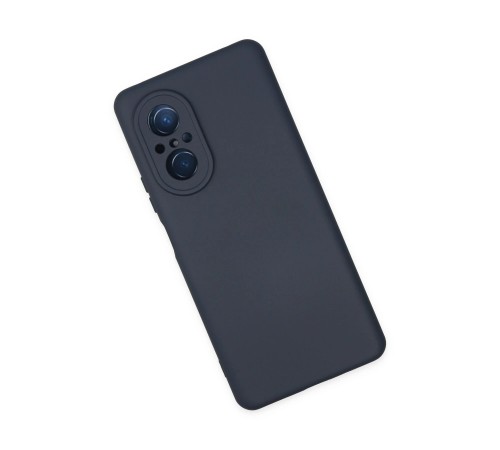 Huawei Nova 9 SE Kılıf Nano içi Kadife Silikon - Lacivert Huawei Nova 9 SE Kılıf Nano içi Kadife Silikon - Lacivert