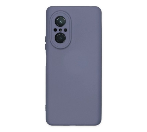Huawei Nova 9 SE Kılıf Nano içi Kadife Silikon - Gri Huawei Nova 9 SE Kılıf Nano içi Kadife Silikon - Gri