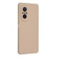 Huawei Nova 9 SE Kılıf Nano içi Kadife Silikon - Pudra