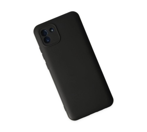Samsung Galaxy A03 Kılıf Nano içi Kadife Silikon - Siyah Samsung Galaxy A03 Kılıf Nano içi Kadife Silikon - Siyah