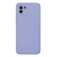 Samsung Galaxy A03 Kılıf Nano içi Kadife Silikon - Lila