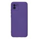 Samsung Galaxy A03 Kılıf Nano içi Kadife Silikon - Mor