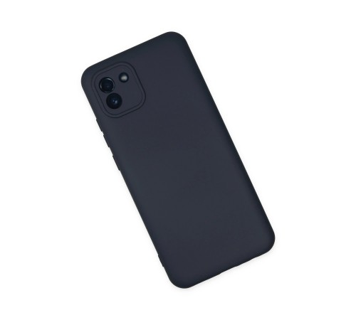 Samsung Galaxy A03 Kılıf Nano içi Kadife Silikon - Lacivert Samsung Galaxy A03 Kılıf Nano içi Kadife Silikon - Lacivert