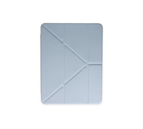 iPad 10.2 (8.nesil) Kılıf Kalemlikli Mars Tablet Kılıfı - Mavi