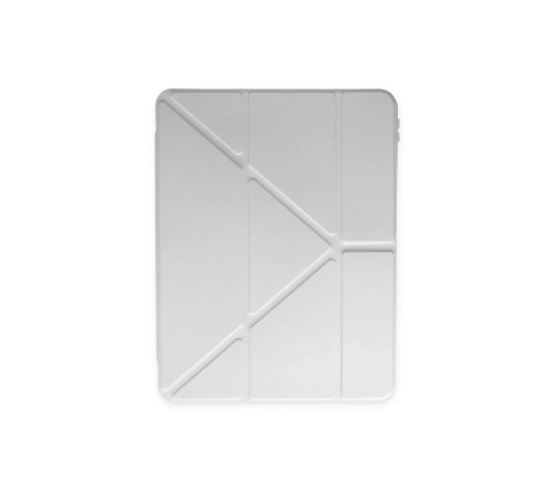 iPad 10.2 (8.nesil) Kılıf Kalemlikli Mars Tablet Kılıfı - Gri