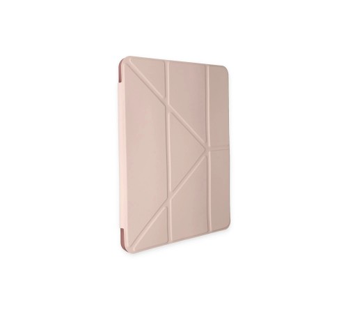 iPad Air 4 10.9 Kılıf Kalemlikli Mars Tablet Kılıfı - Rose Gold