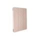 iPad Air 4 10.9 Kılıf Kalemlikli Mars Tablet Kılıfı - Rose Gold