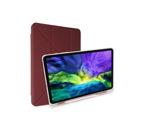 iPad 9.7 (2018) Kılıf Kalemlikli Mars Tablet Kılıfı - Mor iPad 9.7 (2018) Kılıf Kalemlikli Mars Tablet Kılıfı - Mor