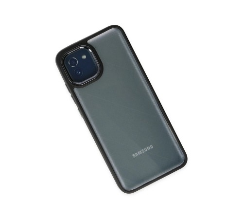 Samsung Galaxy A03 Kılıf Dora Kapak - Siyah Samsung Galaxy A03 Kılıf Dora Kapak - Siyah