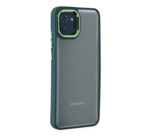 Samsung Galaxy A03 Kılıf Dora Kapak - Haki Yeşil Samsung Galaxy A03 Kılıf Dora Kapak - Haki Yeşil