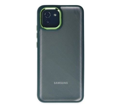 Samsung Galaxy A03 Kılıf Dora Kapak - Haki Yeşil Samsung Galaxy A03 Kılıf Dora Kapak - Haki Yeşil
