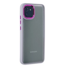 Samsung Galaxy A03 Kılıf Dora Kapak - Lila