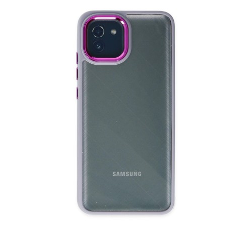 Samsung Galaxy A03 Kılıf Dora Kapak - Lila Samsung Galaxy A03 Kılıf Dora Kapak - Lila
