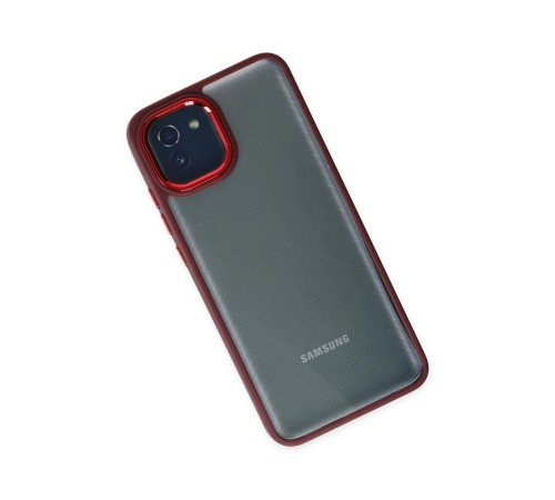 Samsung Galaxy A03 Kılıf Dora Kapak - Kırmızı