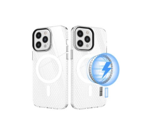 iPhone 12 Pro Max Kılıf Beta Magneticsafe Silikon - Şeffaf