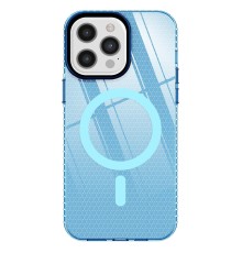 iPhone 12 Pro Max Kılıf Beta Magneticsafe Silikon - Mavi