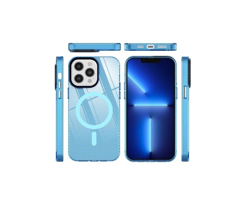iPhone 12 Pro Max Kılıf Beta Magneticsafe Silikon - Mavi iPhone 12 Pro Max Kılıf Beta Magneticsafe Silikon - Mavi