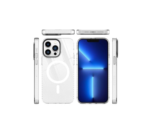iPhone 13 Pro Max Kılıf Beta Magneticsafe Silikon - Şeffaf iPhone 13 Pro Max Kılıf Beta Magneticsafe Silikon - Şeffaf