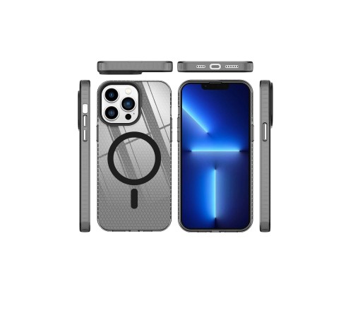 iPhone 13 Pro Max Kılıf Beta Magneticsafe Silikon - Siyah iPhone 13 Pro Max Kılıf Beta Magneticsafe Silikon - Siyah