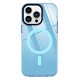 iPhone 13 Pro Max Kılıf Beta Magneticsafe Silikon - Mavi