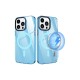 iPhone 13 Pro Max Kılıf Beta Magneticsafe Silikon - Mavi