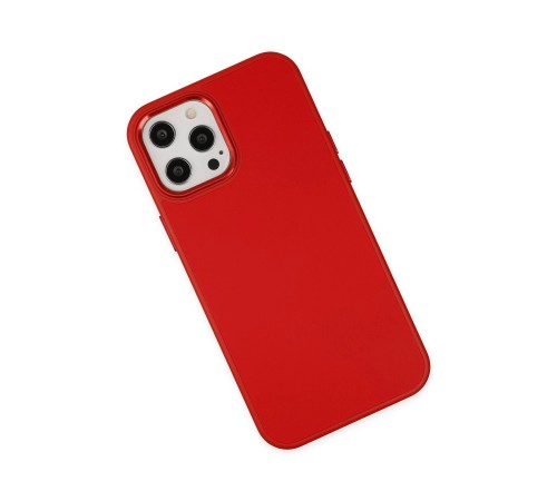 iPhone 12 Pro Max Kılıf Asya Deri Silikon - Kırmızı iPhone 12 Pro Max Kılıf Asya Deri Silikon - Kırmızı
