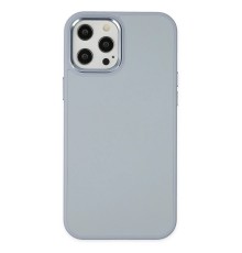 iPhone 12 Pro Max Kılıf Asya Deri Silikon - Sierra Blue