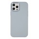 iPhone 12 Pro Max Kılıf Asya Deri Silikon - Sierra Blue