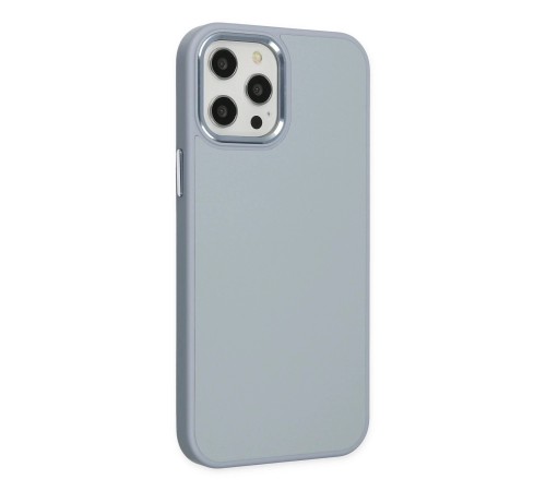 iPhone 12 Pro Max Kılıf Asya Deri Silikon - Sierra Blue iPhone 12 Pro Max Kılıf Asya Deri Silikon - Sierra Blue