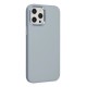 iPhone 12 Pro Max Kılıf Asya Deri Silikon - Sierra Blue