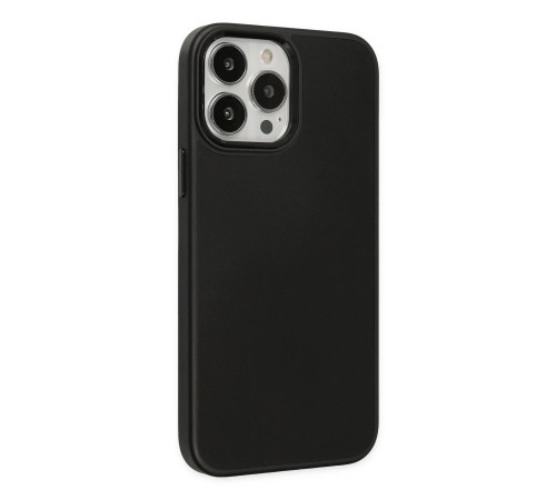 iPhone 13 Pro Kılıf Asya Deri Silikon - Siyah iPhone 13 Pro Kılıf Asya Deri Silikon - Siyah