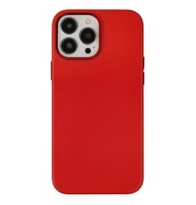 iPhone 13 Pro Kılıf Asya Deri Silikon - Kırmızı