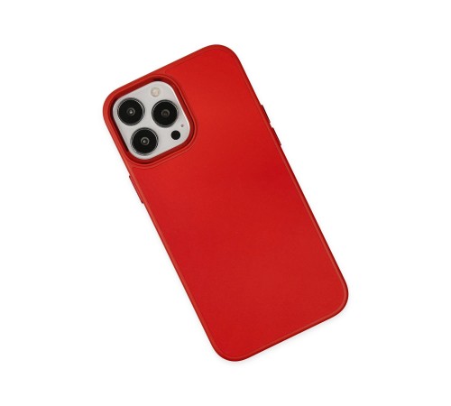 iPhone 13 Pro Kılıf Asya Deri Silikon - Kırmızı iPhone 13 Pro Kılıf Asya Deri Silikon - Kırmızı