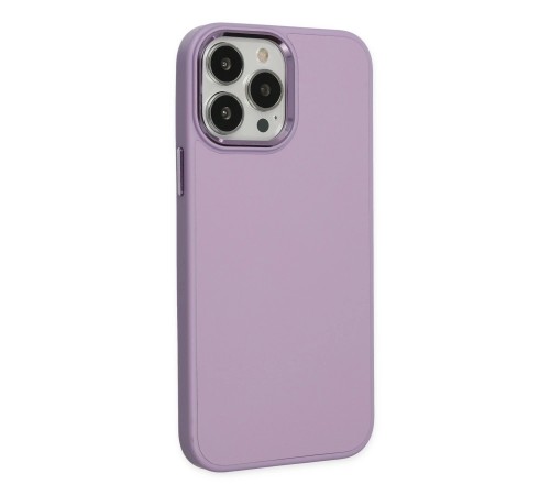 iPhone 13 Pro Kılıf Asya Deri Silikon - Lila iPhone 13 Pro Kılıf Asya Deri Silikon - Lila