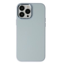 iPhone 13 Pro Kılıf Asya Deri Silikon - Sierra Blue
