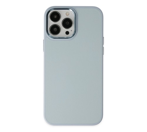 iPhone 13 Pro Kılıf Asya Deri Silikon - Sierra Blue iPhone 13 Pro Kılıf Asya Deri Silikon - Sierra Blue