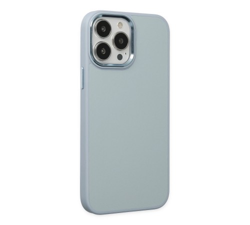 iPhone 13 Pro Kılıf Asya Deri Silikon - Sierra Blue iPhone 13 Pro Kılıf Asya Deri Silikon - Sierra Blue