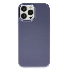 iPhone 13 Pro Kılıf Asya Deri Silikon - Mor