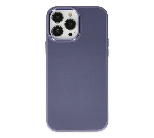 iPhone 13 Pro Kılıf Asya Deri Silikon - Mor iPhone 13 Pro Kılıf Asya Deri Silikon - Mor