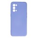 Oppo Reno 5 Kılıf Nano içi Kadife Silikon - Lila