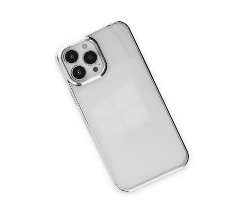 iPhone 14 Pro Kılıf Element Silikon - Gümüş