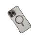 iPhone 14 Pro Kılıf Magneticsafe Lazer Silikon - Siyah