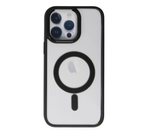 iPhone 14 Pro Kılıf Room Magneticsafe Silikon - Siyah